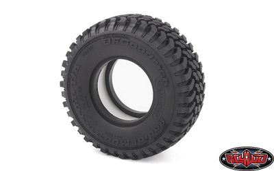 RC 4WD 1.9in BFGoodrich Mud Terrain KM Scale 3.93in OD Tires 2pc