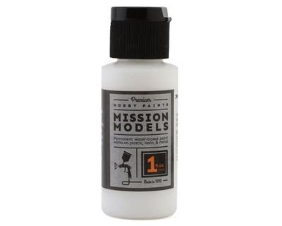 Mission Models Acrylic Gloss White Base for Chrome 30ml
