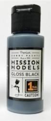 Mission Models Acrylic Gloss Black Base for Chrome 30ml