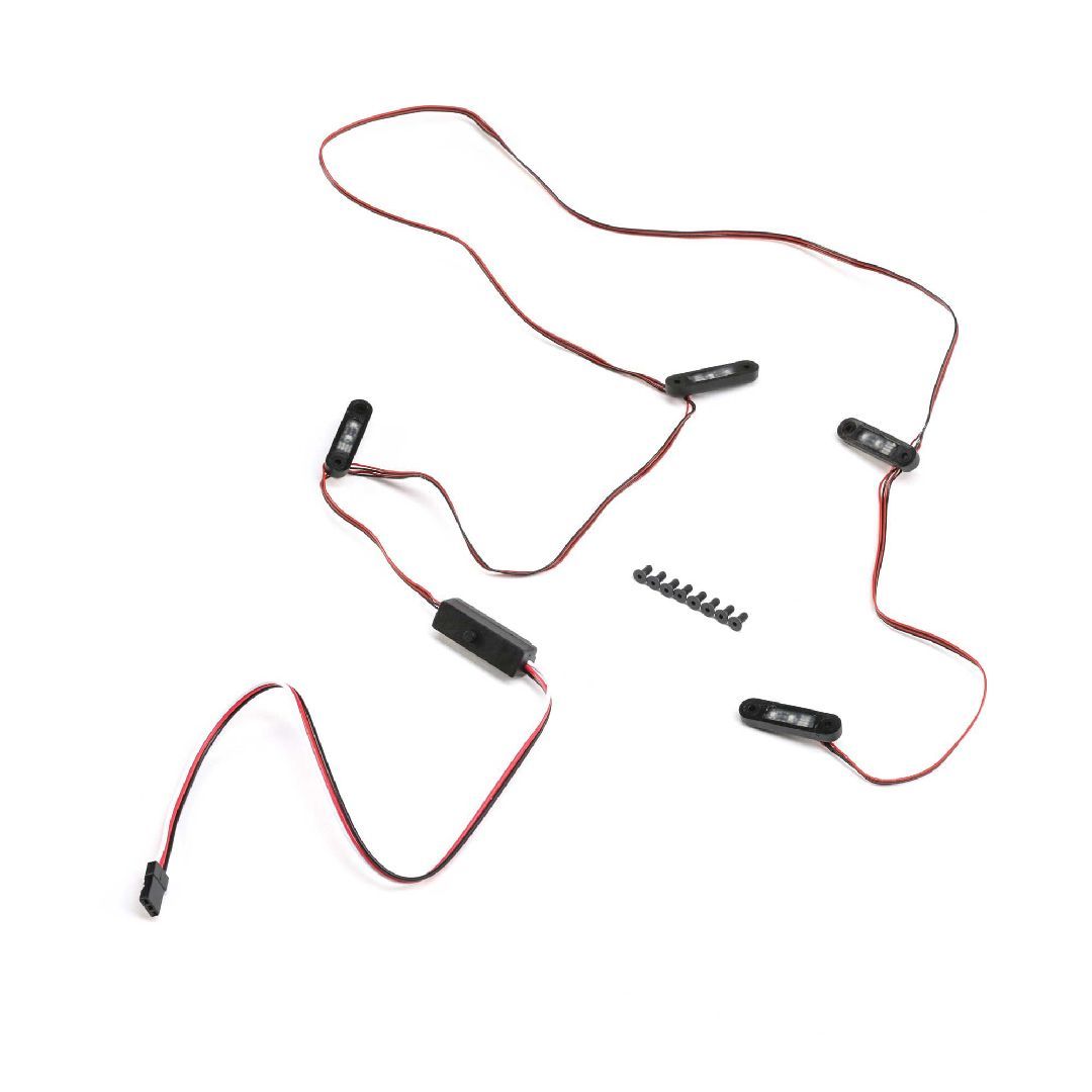 Axial SCX10III Multi-Color LED Rock Lights with Controller