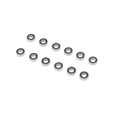 Axial 3x6x2mm Sealed Ball Bearing 12pc