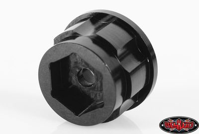 RC 4WD 1.9in/2.2in 6 Lug Steel Wheel Hex Hub +9 Offset
