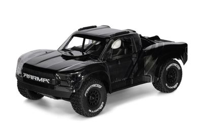 Arrma 1/16 MOJAVE GROM 4X4 RTA Kit Brushed Desert Truck Clear/Black Includes B&amp;C