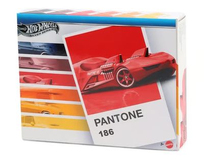 Mattel Hot Wheels Silver Series Pantone 1/64 Vehicles Assortment Multi-pack Box 6pc