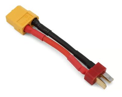 Samix XT60 Female to T-Style Male 14AWG 50mm Connector Adapter