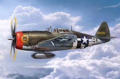 Trumpeter 1/24 P-47D Thunderbolt Razorback