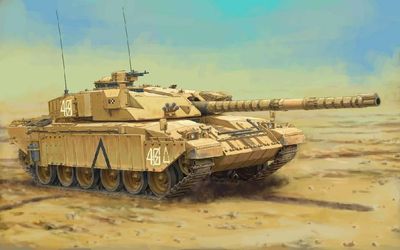Trumpeter 1/35 British MBT Challenger-1 mk.3 Gulf War