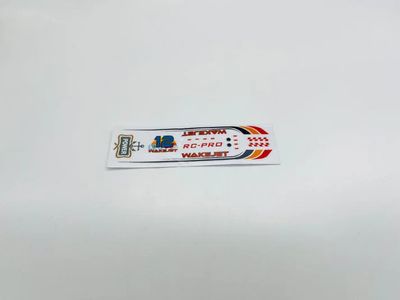 RC Pro WAKEJET Stickers set