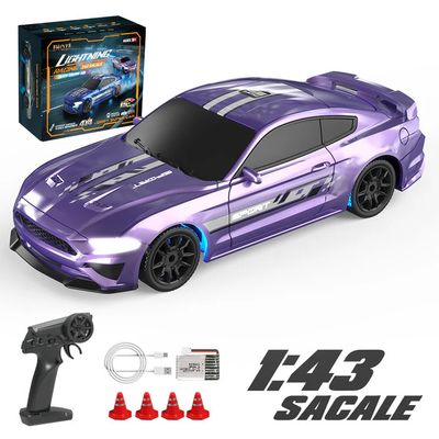 RC Pro 1/43 RC Drift Car Mustang Purple