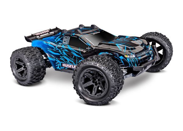 Traxxas 1/10 Rustler HD VX3 4WD RTR Blue