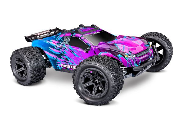 Traxxas 1/10 Rustler HD VX3 4WD RTR Purple