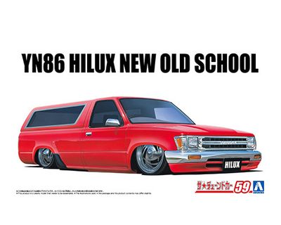 Aoshima 1/24 Tuned Car No 59 1995 Toyota YN86 Hilux New Old School