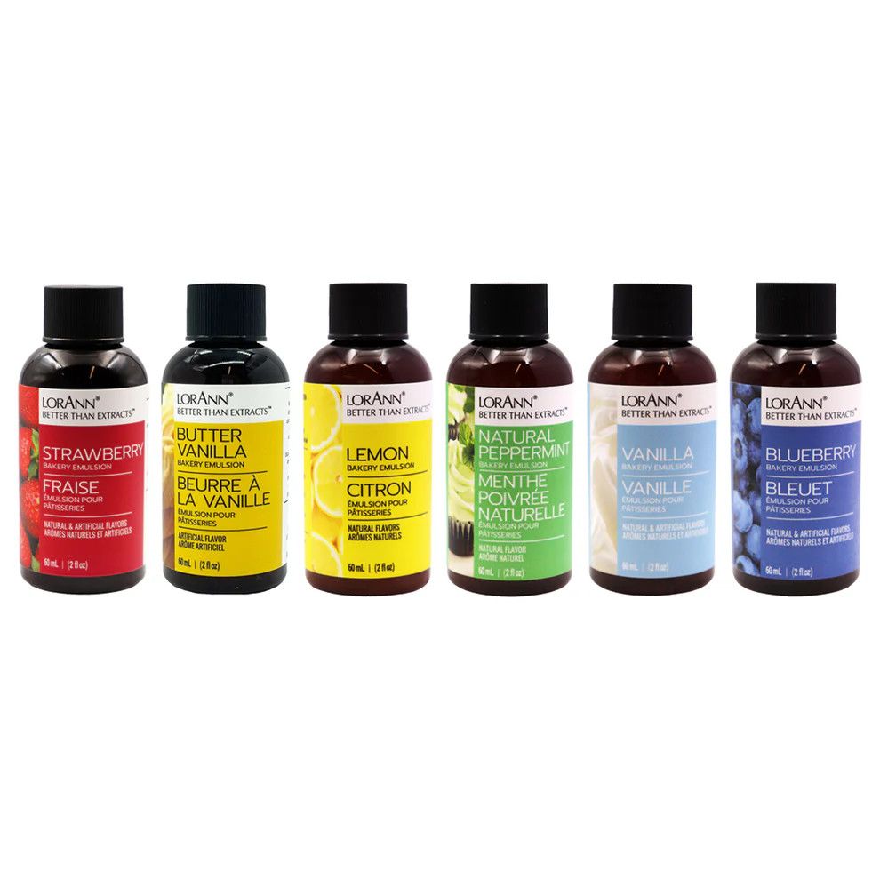 Lorann Bakers Bundle Emulsion Variety Pack 6pc