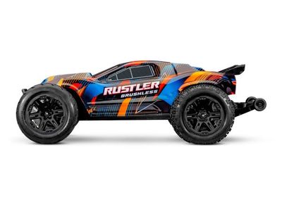 Traxxas 1/10 Rustler HD VX3 BL 2WD RTR Orange