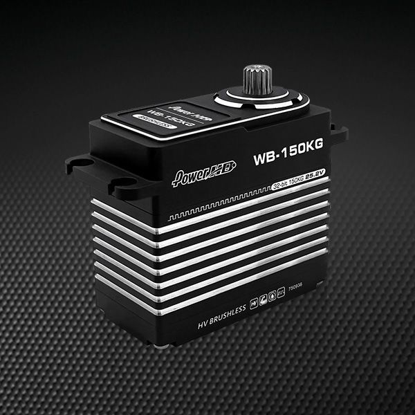 Power HD HV Brushless Digital Serve 150kg 0.09sec at 25.2V