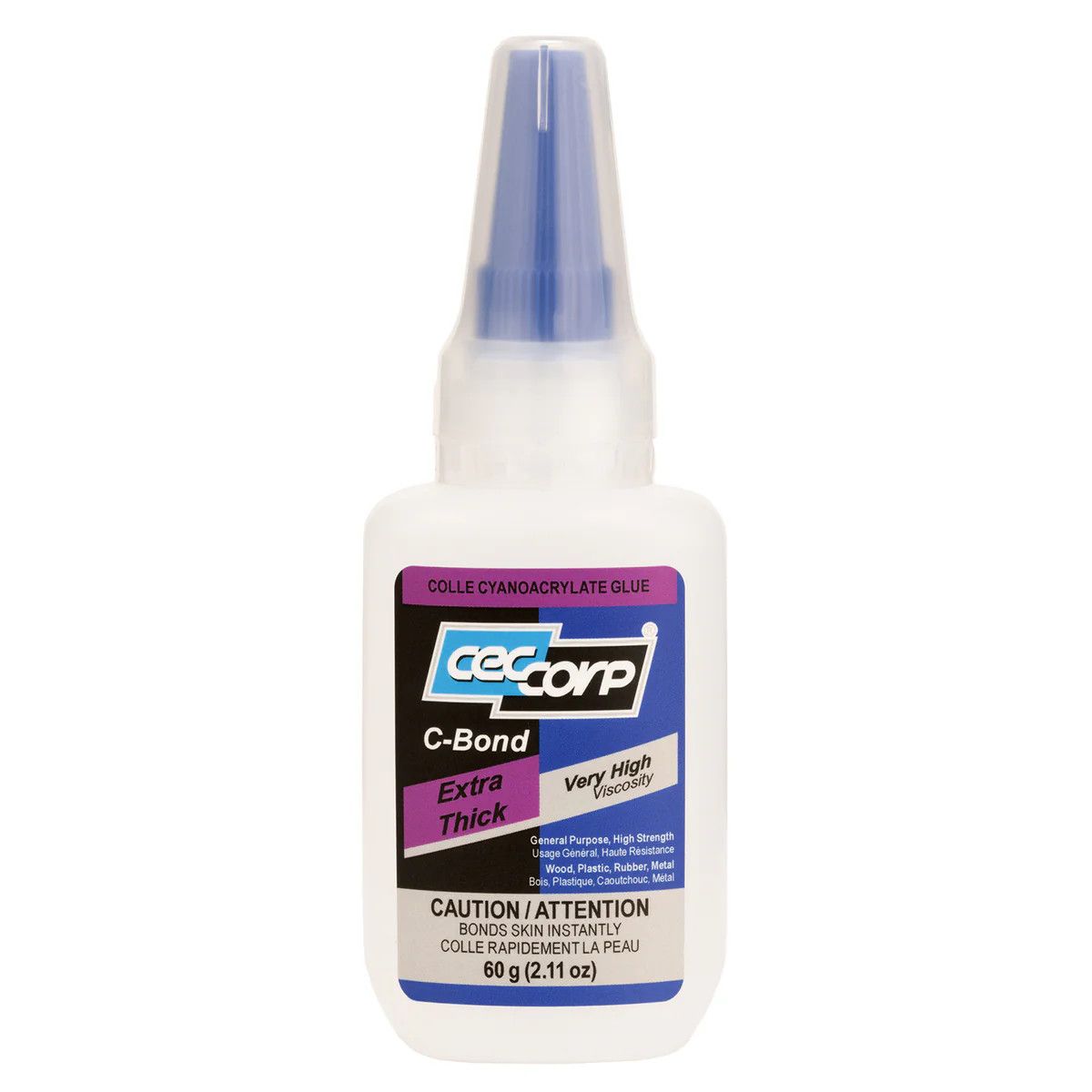 CEC Corp C-Bond Super Glue Extra Thick CA Glue 60g