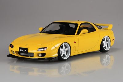 Aoshima 1/24 TUNED CAR #103 FD3S 2002 Mazda RX-7 Air Suspension Custom