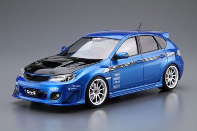 Aoshima 1/24 Tuned Car #35 Ings GRB 2007 Subaru Impreza WRX STI