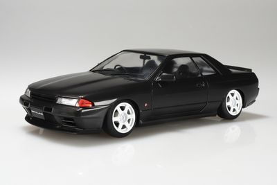 Aoshima 1/24 TUNED CAR #104 BNR32 1989 Nissan Skyline GT-R Air Suspension Custom