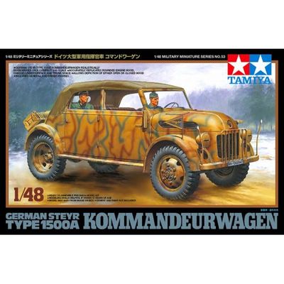 Tamiya 1/48 Kommandeurwagen German Steyr T