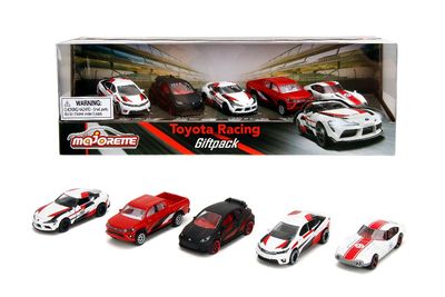 Jada Toys 1/64 Majorette Toyota Racing Giftpack 5pc