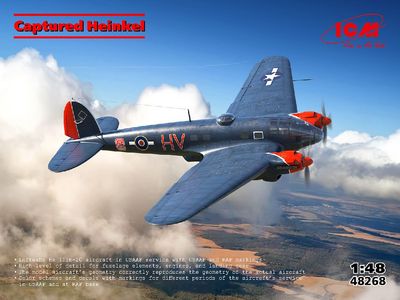 ICM Models 1/48 Captured Heinkel