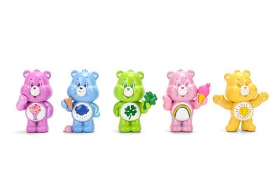 Jada Toys 2.5in Metalfigs Care Bears 5 Pack