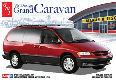 AMT\ERTL 1/25 1996 Dodge Grand Caravan SNAP Kit
