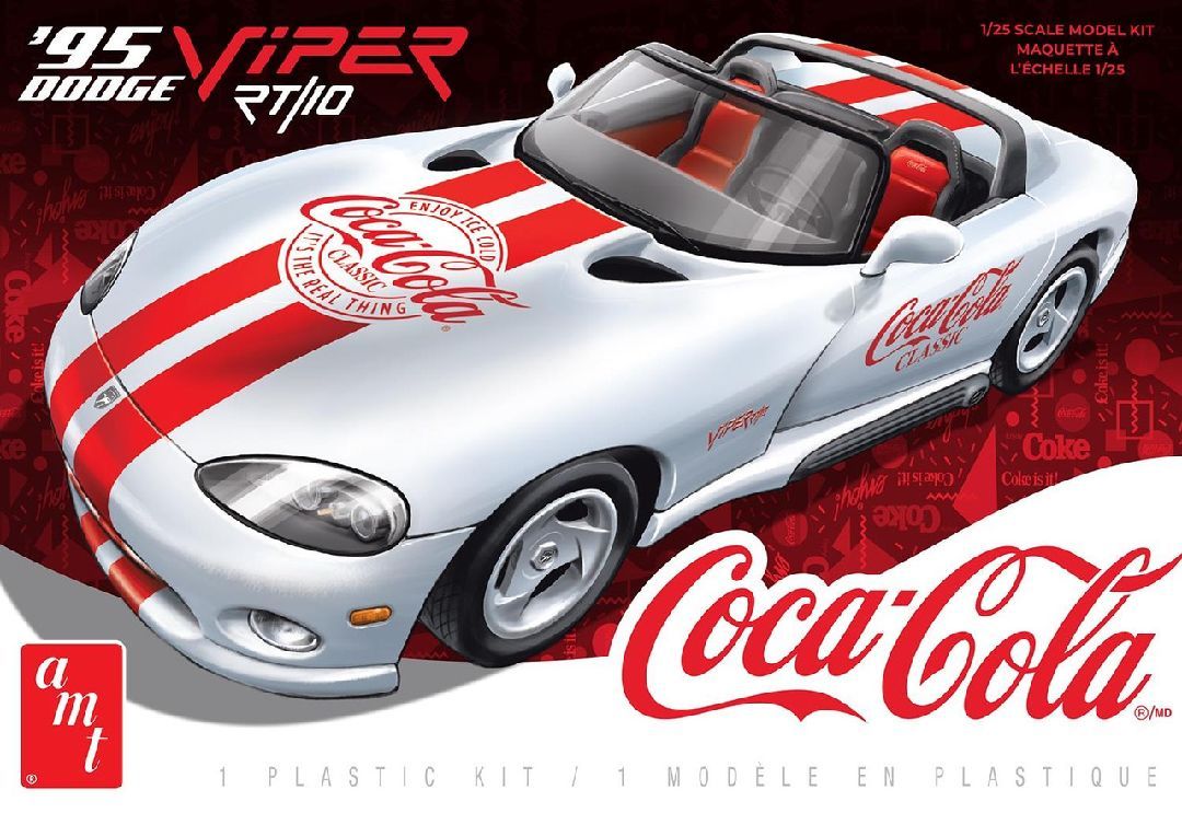 AMT\ERTL 1/25 1995 Dodge Viper RT-10 Coca-Cola