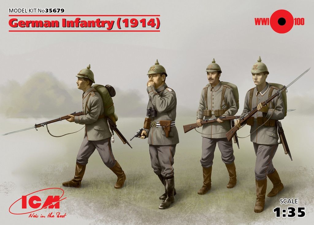 ICM Models 1/35 1914 German Infantry