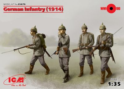 ICM Models 1/35 1914 German Infantry