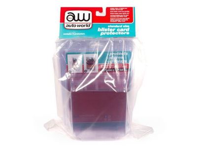 Auto World Standard Size Blister Card Protector 6pc
