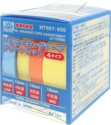 Gunze Mr Masking Tape Assortment 4 Types