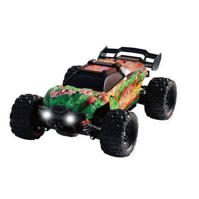 RC Pro 1/18 CRUNCHER RC Truck with Metal Drive Shaft, Metal Differentials and Oil Shocks Green