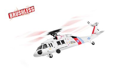 RC Pro K270 4 Channel Brushless Flybarless Black Hawk UH-60L RC Helicopter with Optical Flow