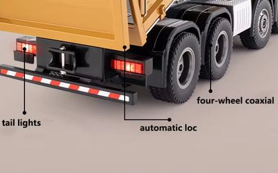 Huina 1/14 12 Channels RC Dump Truck