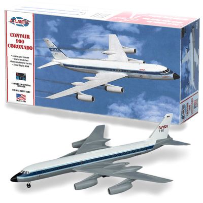 Atlantis Models 1/135 Convair 990 Jet Airliner with Stand