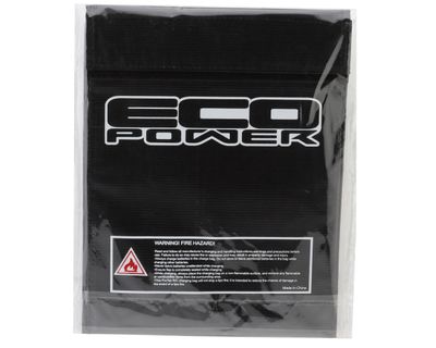 EcoPower Flame Resistant Large 23x30cm LiPo Charging Bag