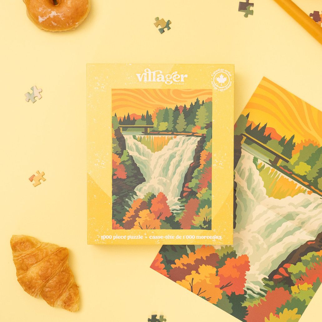 Villager Puzzles Autumn Cascade 1000 piece