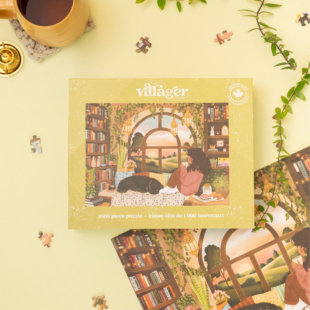 Villager Puzzles Book Nook 1000 piece