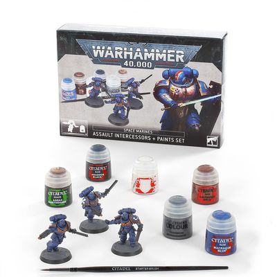 Warhammer 40K Space Marines Assault Intercessors
