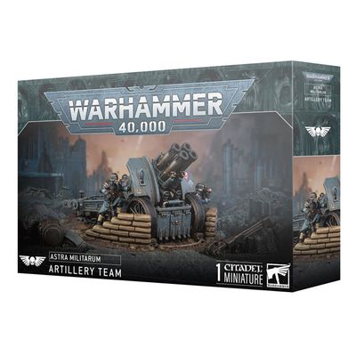Warhammer 40K Astra Militarum: Krieg Artillery Team
