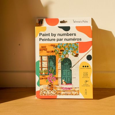 Winnies Picks Paint by Numbers Art Kit Stroll in the South of France