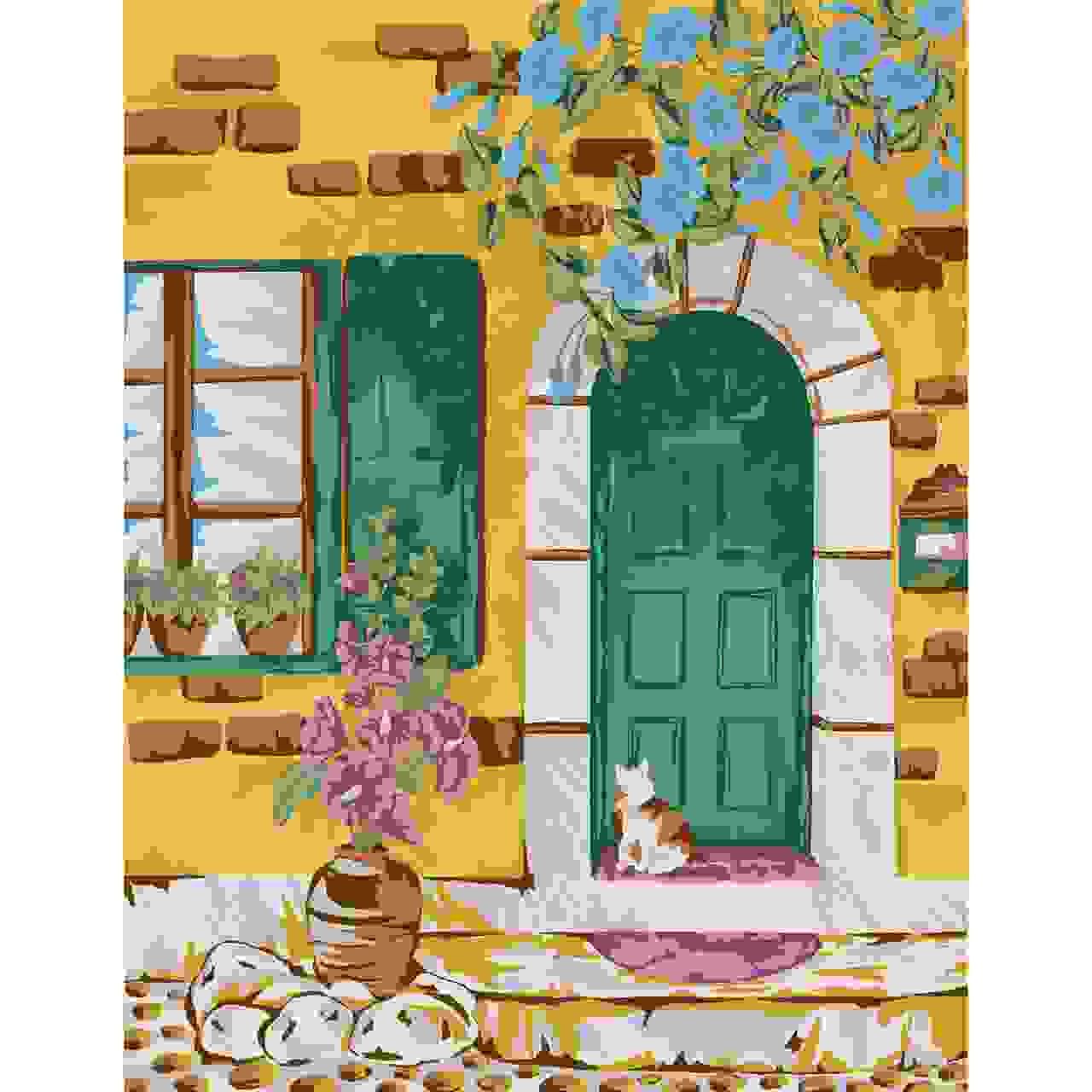 Winnies Picks Paint by Numbers Art Kit Stroll in the South of France