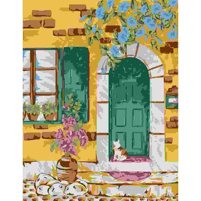 Winnies Picks Paint by Numbers Art Kit Stroll in the South of France
