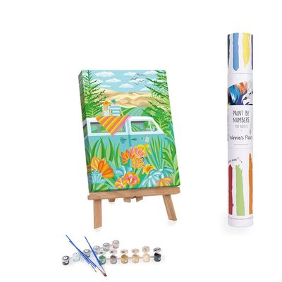 Winnies Picks Paint by Numbers Art Kit Campervan Traveling Around The World