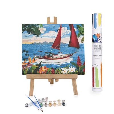 Winnies Picks Paint by Numbers Art Kit Sail Away