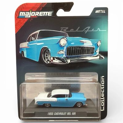 Jada Toys 1/64 Majorette Collection W1 1955 Chevy Bel Air