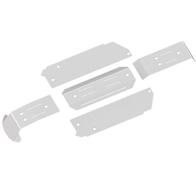 Hobby Details Mini Maxx Stainless Steel Chassis Skid Plate 3 Parts