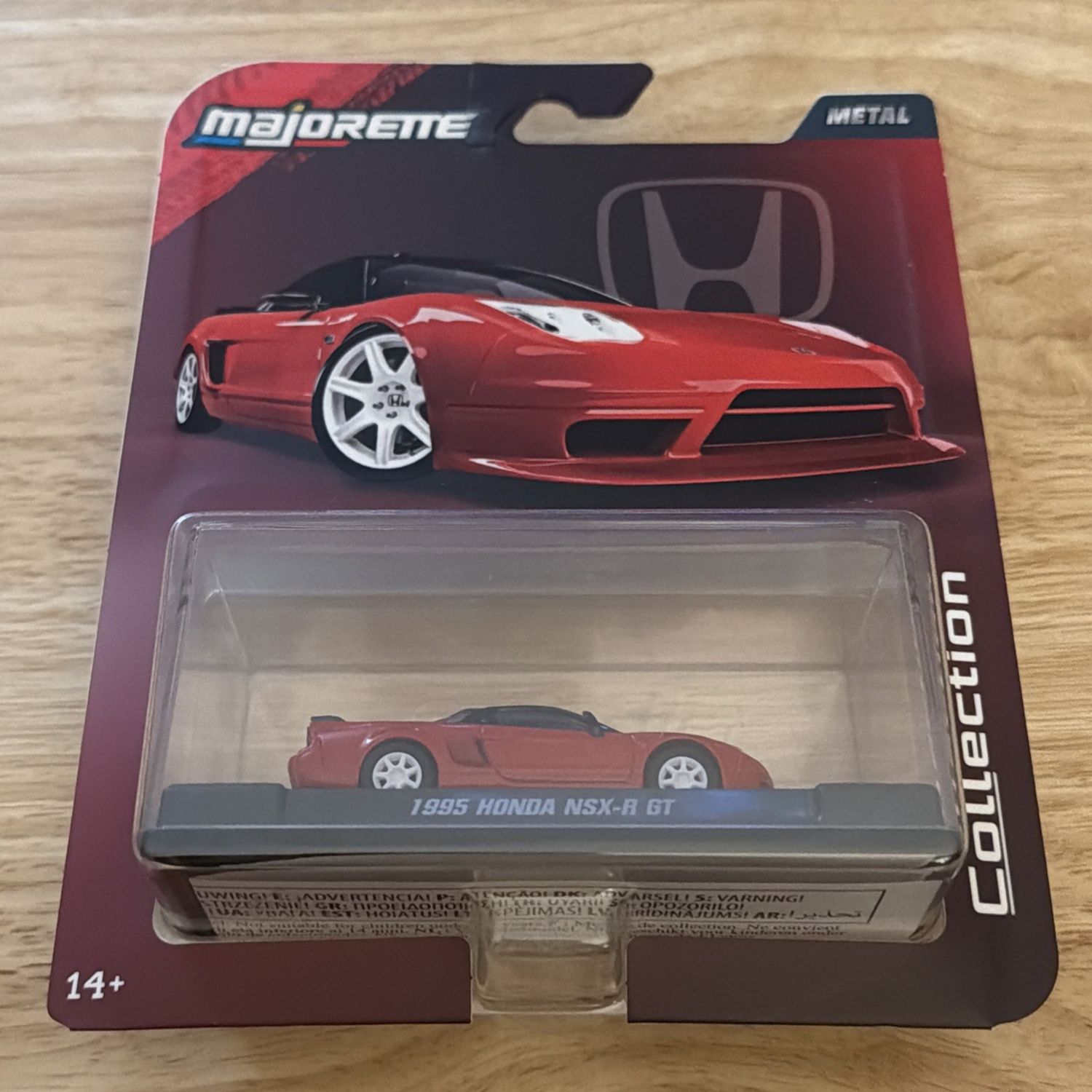 Jada Toys 1/64 Majorette Collection W1 1995 Honda NSX-R GT